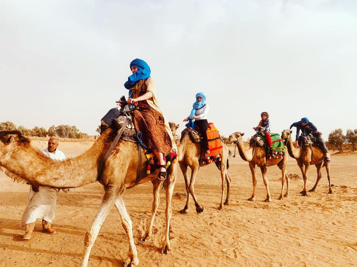 Sahara Wellness Camp Bed and Breakfast Merzouga Eksteriør billede