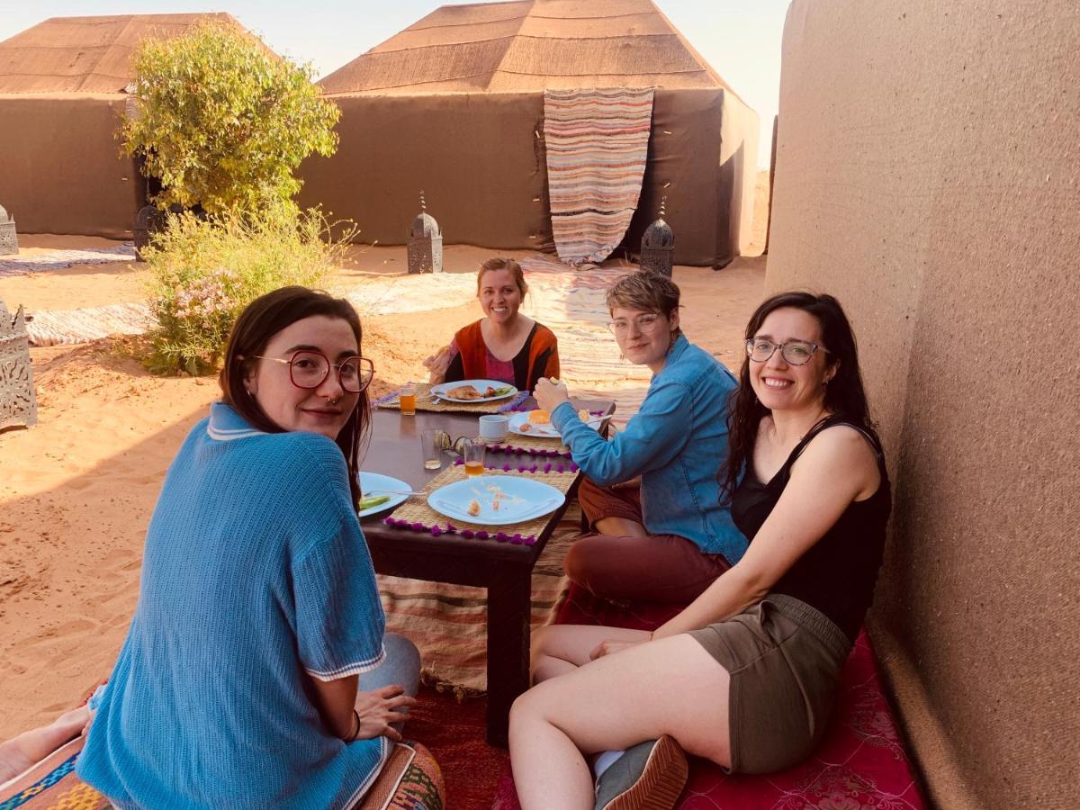 Sahara Wellness Camp Bed and Breakfast Merzouga Eksteriør billede