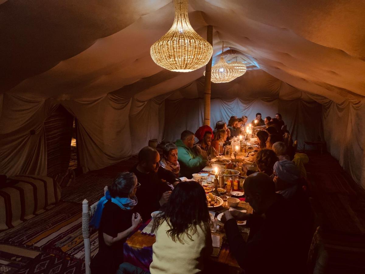 Sahara Wellness Camp Bed and Breakfast Merzouga Eksteriør billede