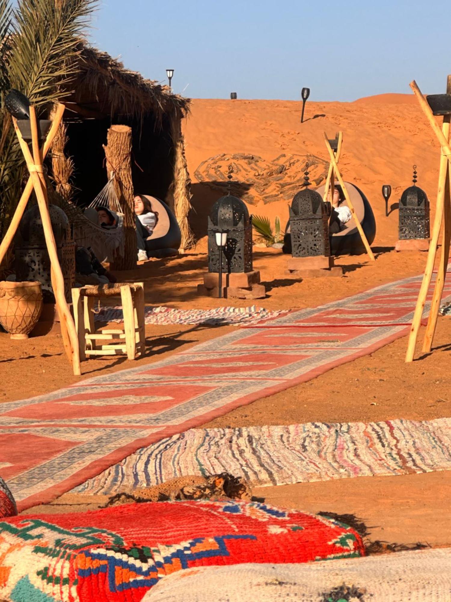 Sahara Wellness Camp Bed and Breakfast Merzouga Eksteriør billede