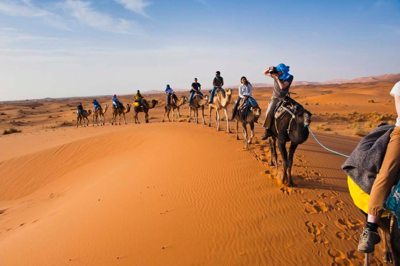 Sahara Wellness Camp Bed and Breakfast Merzouga Eksteriør billede
